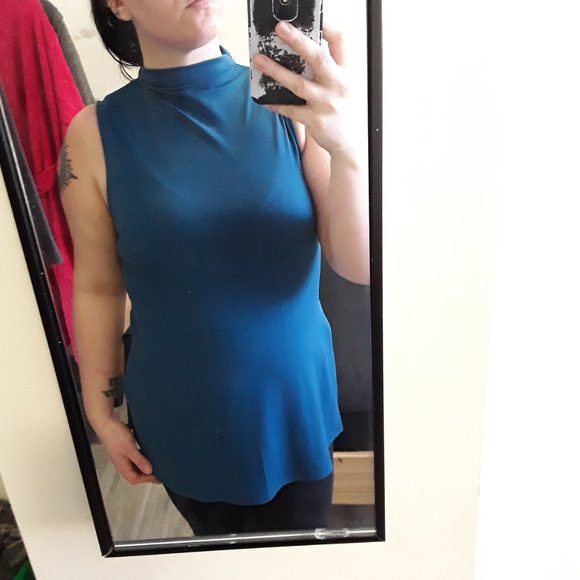 Teal Blue Tunic / Tank - Picture 8 of 11